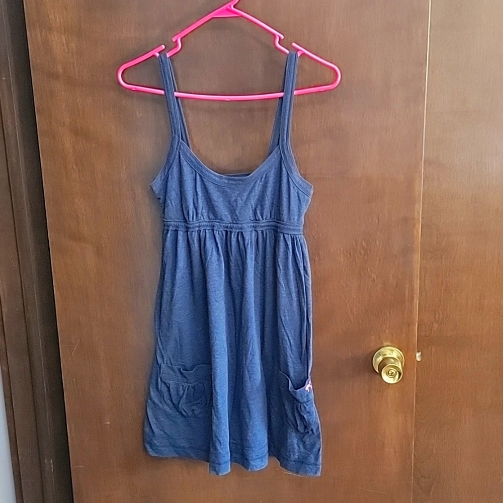 Blue dress
